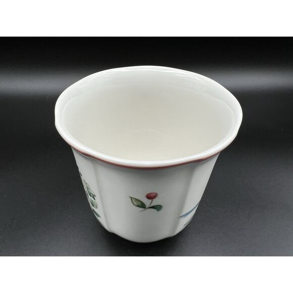 Villeroy & Boch Jardin d'Alsace Fleur Coffee Mugs with Bird Set of 4 Germany - Picture 9 of 13